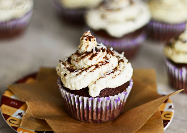 Kokosowo-czekoladowe muffiny