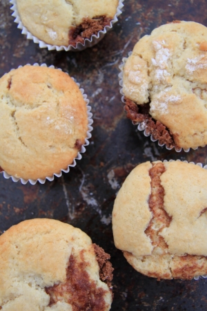 Muffiny z cynamonowym cukrem