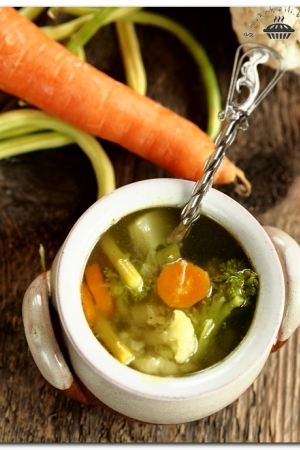 Jesienna zupa z szybkowaru - dietetyczna