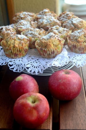 muffins - muffiny jabłkowe