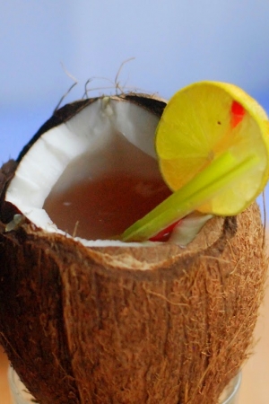 Drink w kokosie