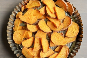Zdrowe chipsy z batatów
