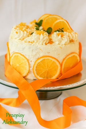Tort pomarańczowy 