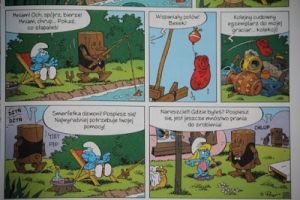 Smerfy - komiks dla dzieci, czyli co czytamy podczas ferii