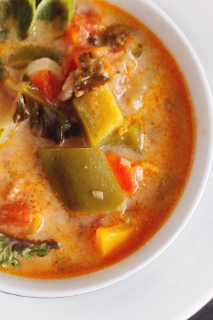 Zupa warzywna z mięsem mielonym / Meaty vegetable soup