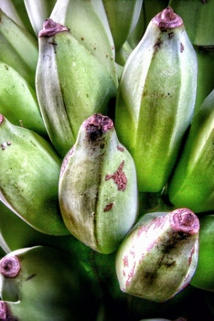 bezglutenowe smażone banany