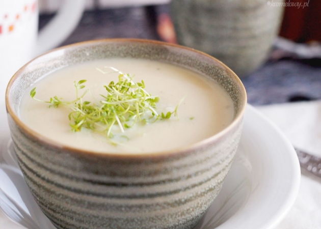 Kremowa zupa z gruszki i pietruszki / Creamy pear and parsnip soup