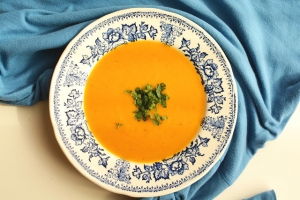 Zupa z batatów i białej rzodkwi