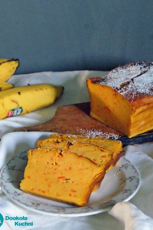 Bezglutenowe ciasto batatowo - marchewkowe