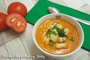 Toskańska zupa pomidorowa - krem