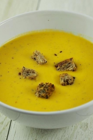 Zupa krem z marchwi i pora
