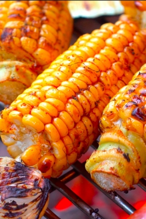 Pikantna kukurydza z grilla