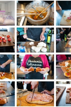 Pizza i focaccia - warsztaty kulinarne w Akademii Kulinarnej Whirlpool / dużo zdjęć